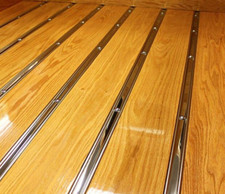 Bed Strips Chevy 1973 - 1987 Polished Stainless GMC Chevrolet Short Bed Stepside picture
