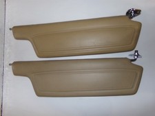 1968 Chrysler Newport New Yorker Tan Sun Visor Pair OEM Town & Country Visors picture