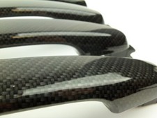 08 09 Pontiac G8 GT Exterior Door Handles CARBON FIBER Outside Set Kit 08-09 picture