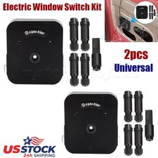 2PCS Universal Electric Window Switch For All Vehicles Power Window Crank Switch picture