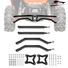 High Clearance Boxed Rear Radius Arms Rods Set For Polaris RZR XP 1000 2014+ picture