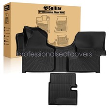 For Mercedes-Benz Sprinter 2007-2021 TPE 1st Row & Center Aisle Liner Floor Mats picture