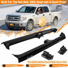 For 2009-2014 Ford Pickup F150 Rocker Panels and Cab Corners 4 Dr Crew Cab Lh Rh picture