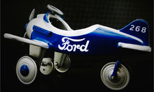 Ford P51 Mustang 1969 WW2 Plane MINI Pedal Car Metal Body SCALE MODEL AIRPLANE picture