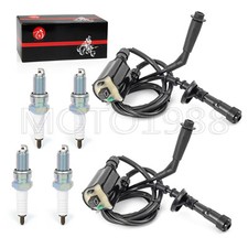 1988-07 For Honda Shadow VLX 600 VT600C VT600CD Deluxe Ignition Coil Spark Plug picture