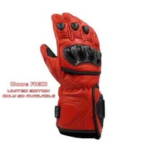 *Limited Edition* RAVEN Moto Trauma Gloves CODE RED SIZE M picture
