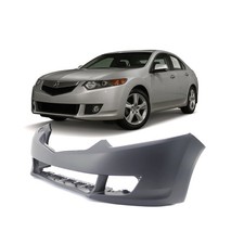 2009-2010 Acura TSX Sedan Primed Front Bumper Cover AC1000162 04711TL2A90ZZ picture