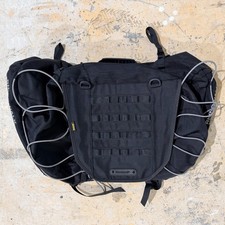 RhinoWalk Motorcycle Moto Touring Tail Side Pannier Bike Bag Black NEW NWOT picture