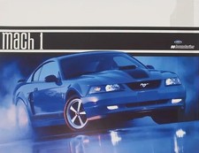 2003-2004 Mustang MACH 1 Hero Card Sales Brochure * Mint * Ships FREE to USA picture