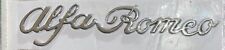 3D Alfa Romeo Silver Metal Badge Letter Logo Car Emblem Stick On picture