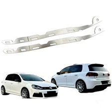 Front Bumper Repair Metal Plate Bumper Support Reinforcement Replacement Kit picture