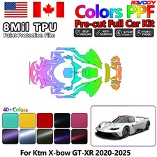 Color Precut PPF Paint Protection Film For Ktm X-bow GT-XR 2020-2026 8.5mil TPU picture