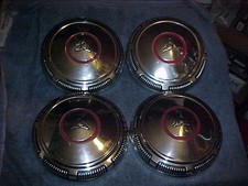 Dodge 1969-74 Mopar SET Red Line Dog Dish Bowl 9