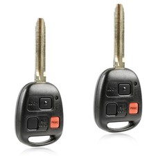 2 Keyless Entry Remote 3BTN Car Key Fob for 2008 2009 Toyota FJ Cruiser HYQ1512V picture