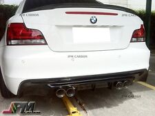 2008-2013 BMW E82 1 Series M Tech HG style Rear Bumper Diffuser Carbon Fiber picture