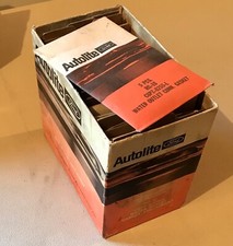 NOS Autolite Ford RG-12 water outlet gasket display box assortment Not complete. picture