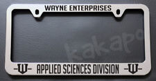 Wayne Enterprises Applied Sciences Division Batman Chrome License Plate Frame picture