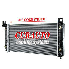 Aluminum Core Radiator For 99-13 2012 Chevy Silverado 2500 Suburban 1500 Hummer picture