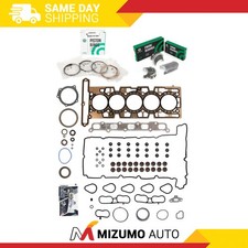 Full Gasket Set Bearings Rings Fit 04-06 Chevrolet GMC Isuzu 3.5L DOHC picture