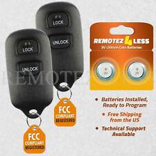 2 For 1999 2000 2001 Toyota Camry Keyless Entry Car Remote Key Fob GQ43VT14T picture