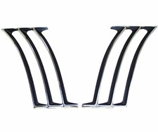 1969 69 Camaro Rear Quarter Panel Ornament Louvers 2 PCS Set picture