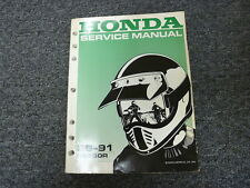 1986 1987 1988 1989 1990 1991 Honda CR250R Motorcycle Shop Service Repair Manual picture