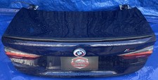 21-25 BMW G82 M4 COUPE TRUNK DECK LID TAIL GATE ASSY W/ SPOILER BLUE C3Z #105749 picture