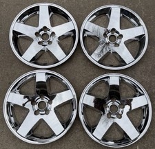 Set/4 Fits Dodge Charger 05-10 , Magnum 08. Chrome Wheel Skins 17
