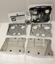 JIMS Billet 1999-2017 TWIN CAM ROCKER BOXES Set Polished 1385P NOS picture