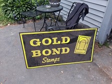 Vintage Gold Bond Stamps Metal.4x2 picture