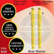 Monroe OEM Rear Shocks For 1967-1977 Chevy G20 Lifetime Warranty picture