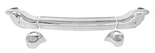 JEGS Front Bumper for 1957 Chevrolet Bel Air, 150, 210, Nomad & Del Ray picture