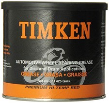 Timken GR224TUB Red High Temp Wheel Bearing Grease 15 oz Tub picture