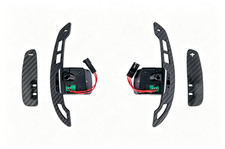 Pair  CARBON FIBER Steering Wheel Magnetic Paddle Shifter For 14-19 Corvette C7 picture