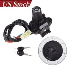 Ignition Switch Lock Fuel Gas Cap Key For Kawasaki Ninja 500R EX500 1994-2005 picture