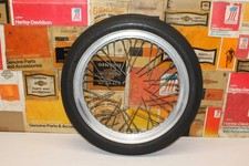 Harley Panhead Shovelhead XLCH Sportster Borrani 19” Rim + Avon Tire 42998-74 picture