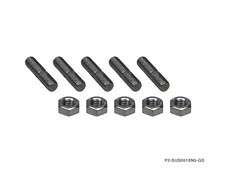 P2M for Stainless T25 / T28 Turbo Outlet Stud Nut Set M8X1.25 picture