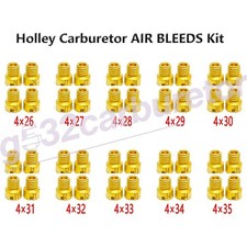 40 PACK For Holley Carburetor AIR BLEEDS Assortment Kit .026 in.-.035 in. -US picture