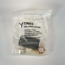 Times Microwave Systems TC-500-NMC N Male Solder Connector f/ LMR-500 - OPEN BOX picture