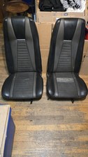 1971-73 Ford Mustang  Mach 1 Sport Bucket Seats W TRACKS SCJ BOSS 351 COUP VERT  picture