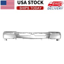 Front Chrome Bumper Steel for Chevy Silverado 1500 03-06 Fog Light Openings picture