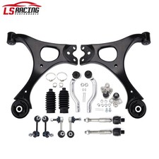 14PC Front Lower Control Arm Ball Joint Swaybar Tierod for 2006-2011 Honda Civic picture