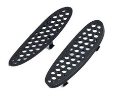 1994-1998 Ford Mustang Black Hood Scoop Insert Honeycomb Grille - Pair LH RH picture