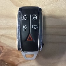 JAGUAR XF XFR XK XKR SMART KEY REMOTE FOB (5-BUTTON) FCC: KR55WK49244 EXCELLENT picture