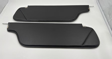 Black Sunvisor Set for 1971-1976 Cadillac Fleetwood Coupe Hardtop picture