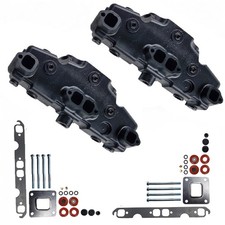 Dry Joint Exhaust Manifold Pair for 2002+ MerCruiser 5.0L 5.7L 6.2L V8 picture