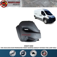 For 2023-2026 RAM Promaster Front Right Bumper Endcap without Fog Lamp Hole picture