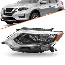For 2017 2018 2019 Nissan Rogue Halogen w/LED DRL Left Driver Headlight Headlamp picture