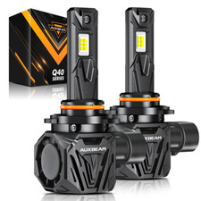 AUXBEAM Q40 Canbus HB3 9005 LED Headlight High Low Beam 6500K White 120W 30000LM picture