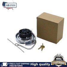 New Locking Diesel Fuel Cap 11-04859-200 for Peterbilt Aluminum 600212 1981-2017 picture